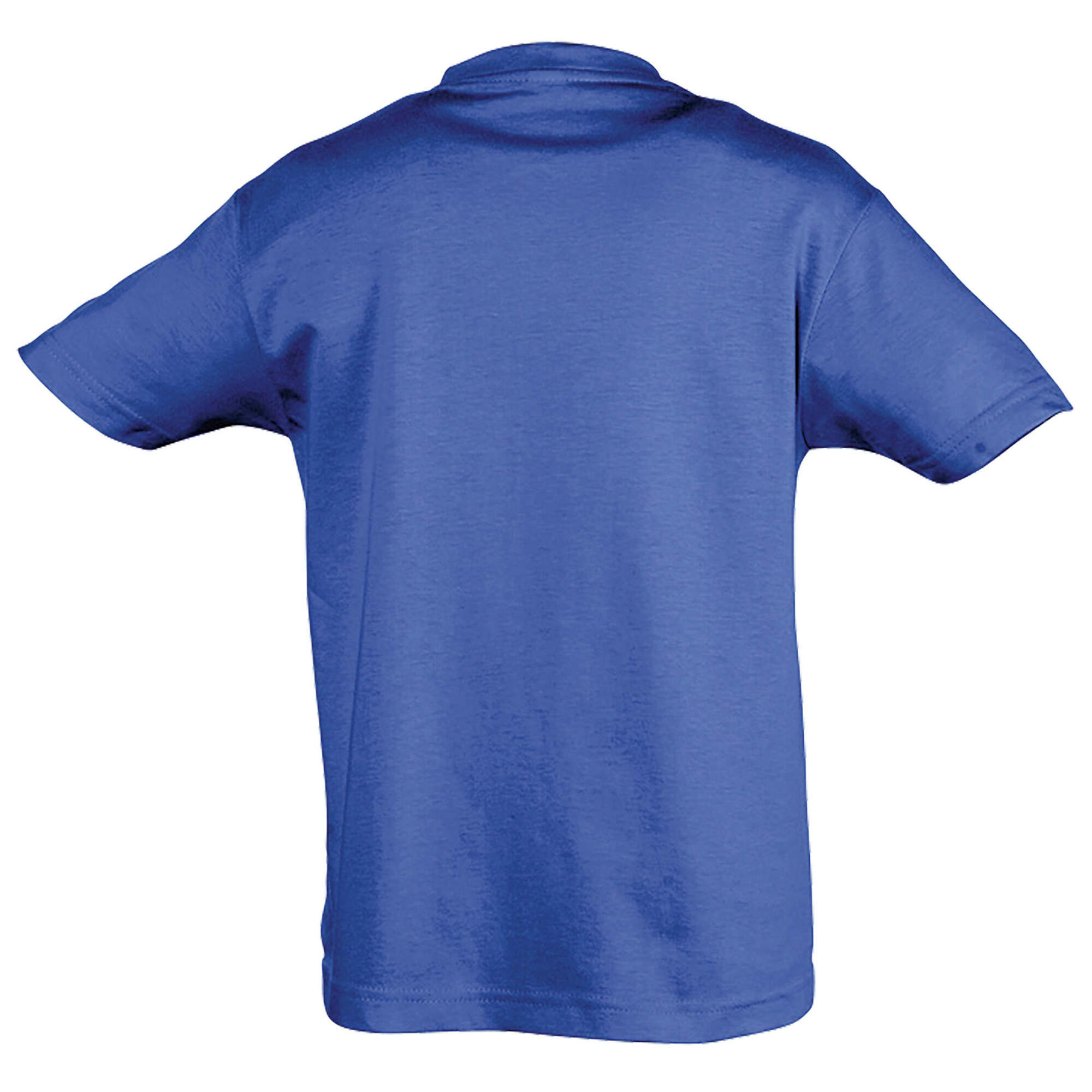 T-Shirt Regent para crianças e jovens (Azul Real) 2/3