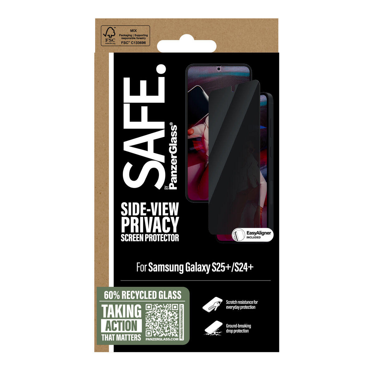 Protector de Pantalla para Móvil PanzerGlass Samsung S25+-S24+ 2/2