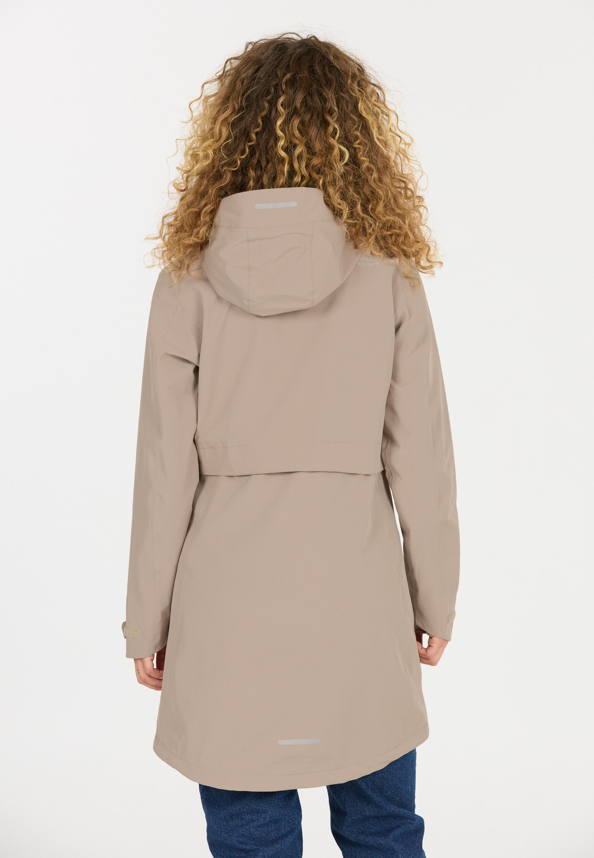 Lange Kapuzenjacke Damen Weather Report Dayton AWG W-PRO 15000 4/5