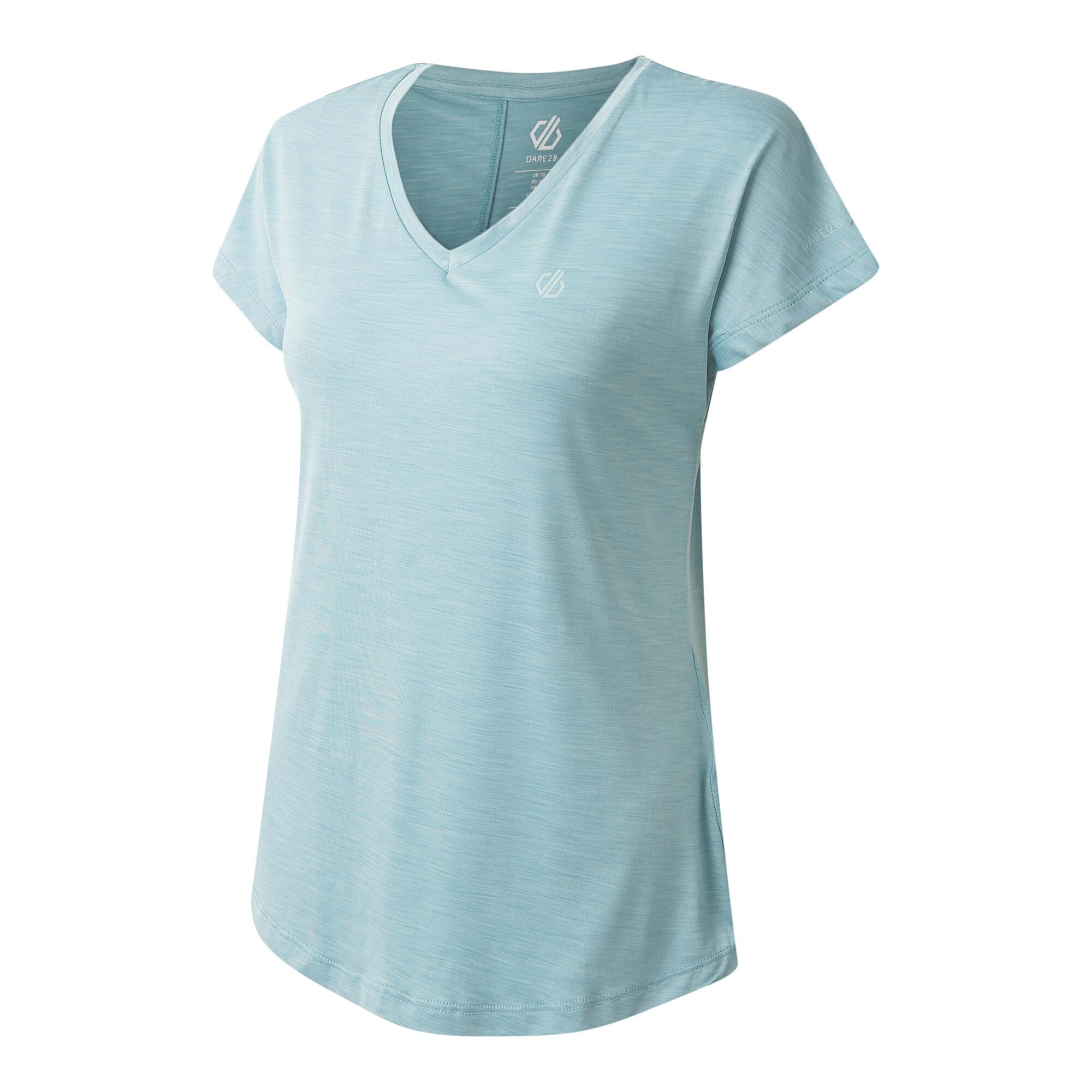 Womens/Ladies Vigilant Active TShirt (Aquifer) 3/4