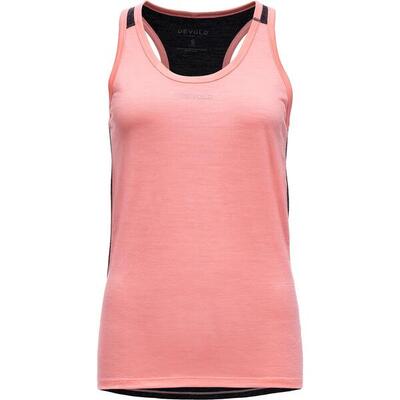Trägershirt Running Merino 130 Tank Wmn apricot