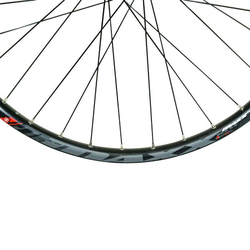 Roue de vélo VTT disc 6 trous avant (tubeless et tubetype) pour axe 20-100 Velox 4/4