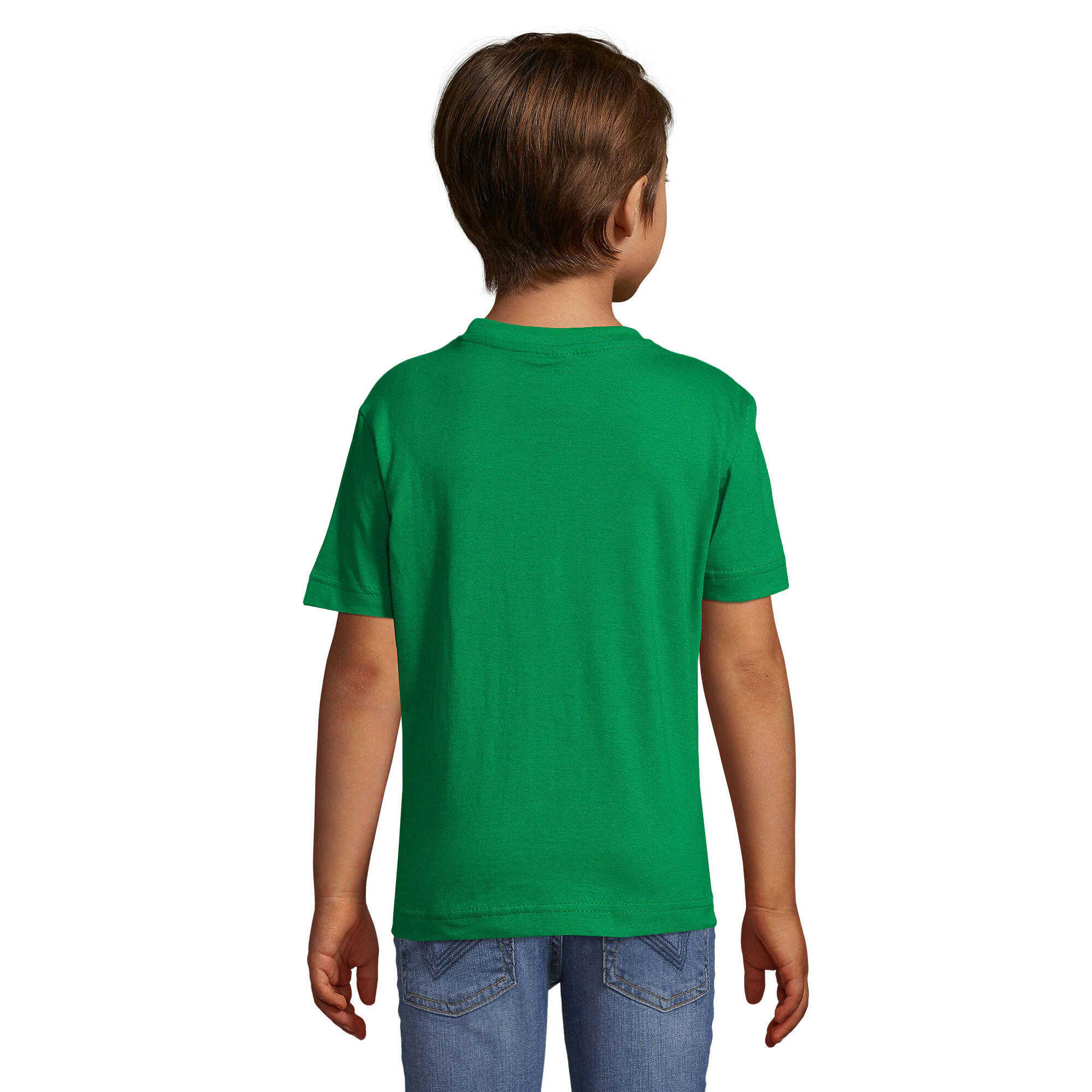 Maglietta Bambini SOLS Regent Verde Kelly 2/3