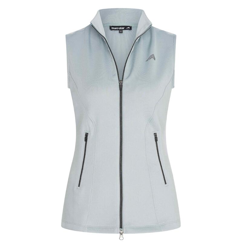 Veste sans manches équitation full zip femme Euro-Star Tech Emma Slvls