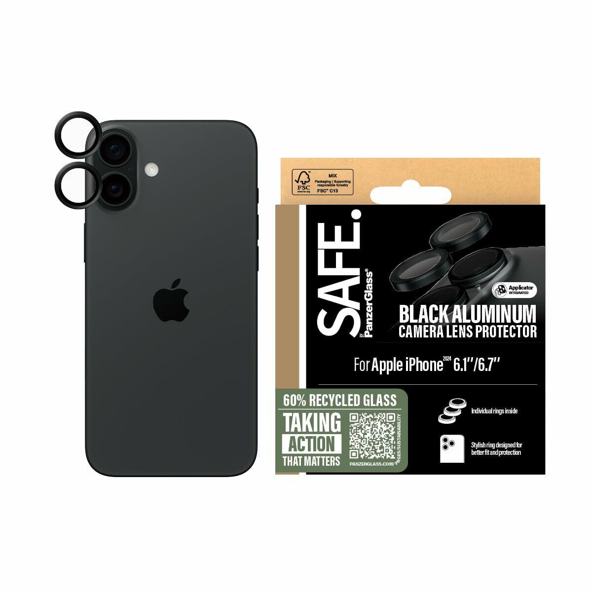 Protetor de ecrã para o telemóvel PanzerGlass iPhone 16 -16+