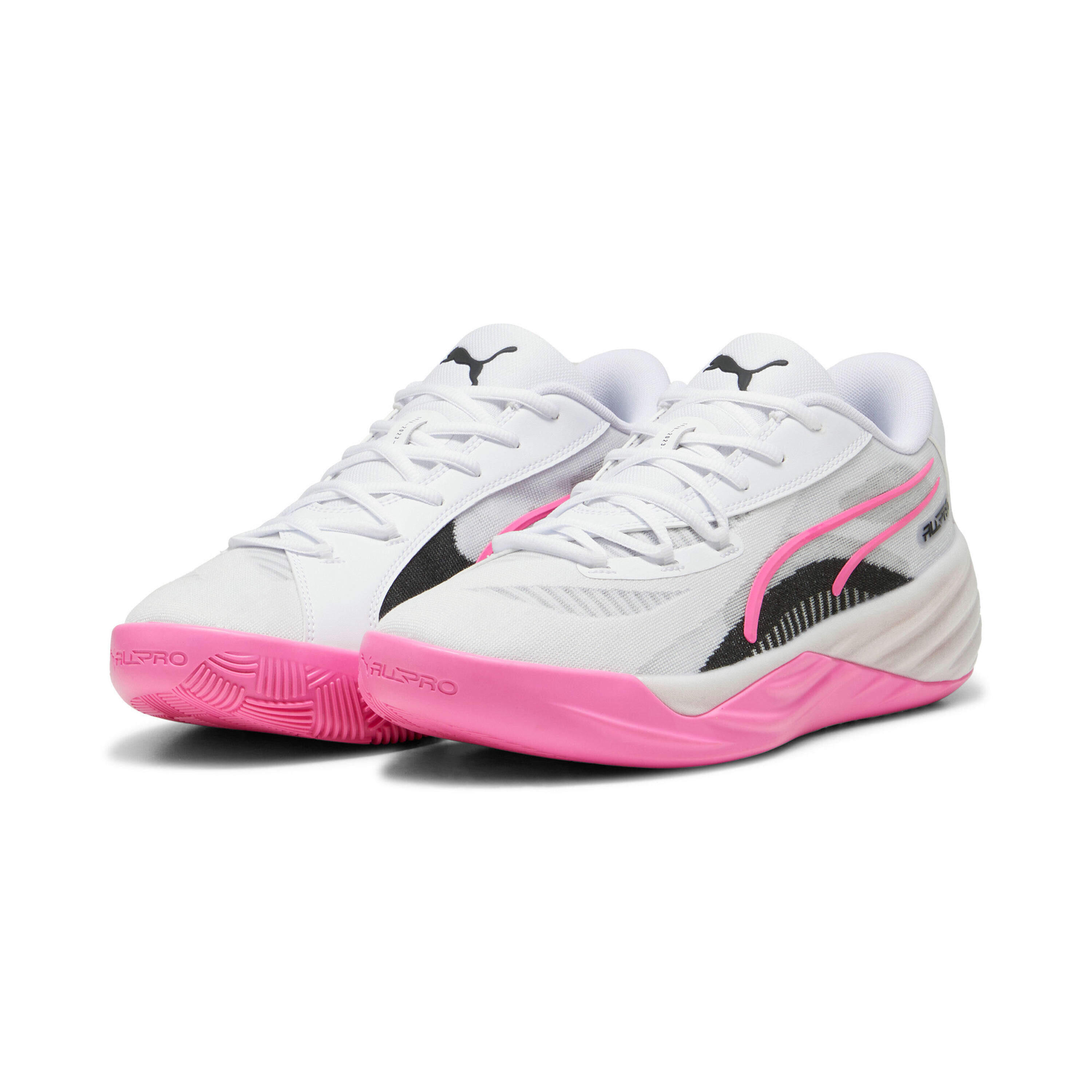Puma All Pro Nitro Schuhe weiß pink Basketball 309689 2/7