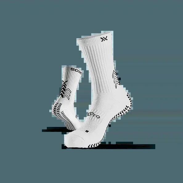 SoxPro Grip Non-Slip Socks White