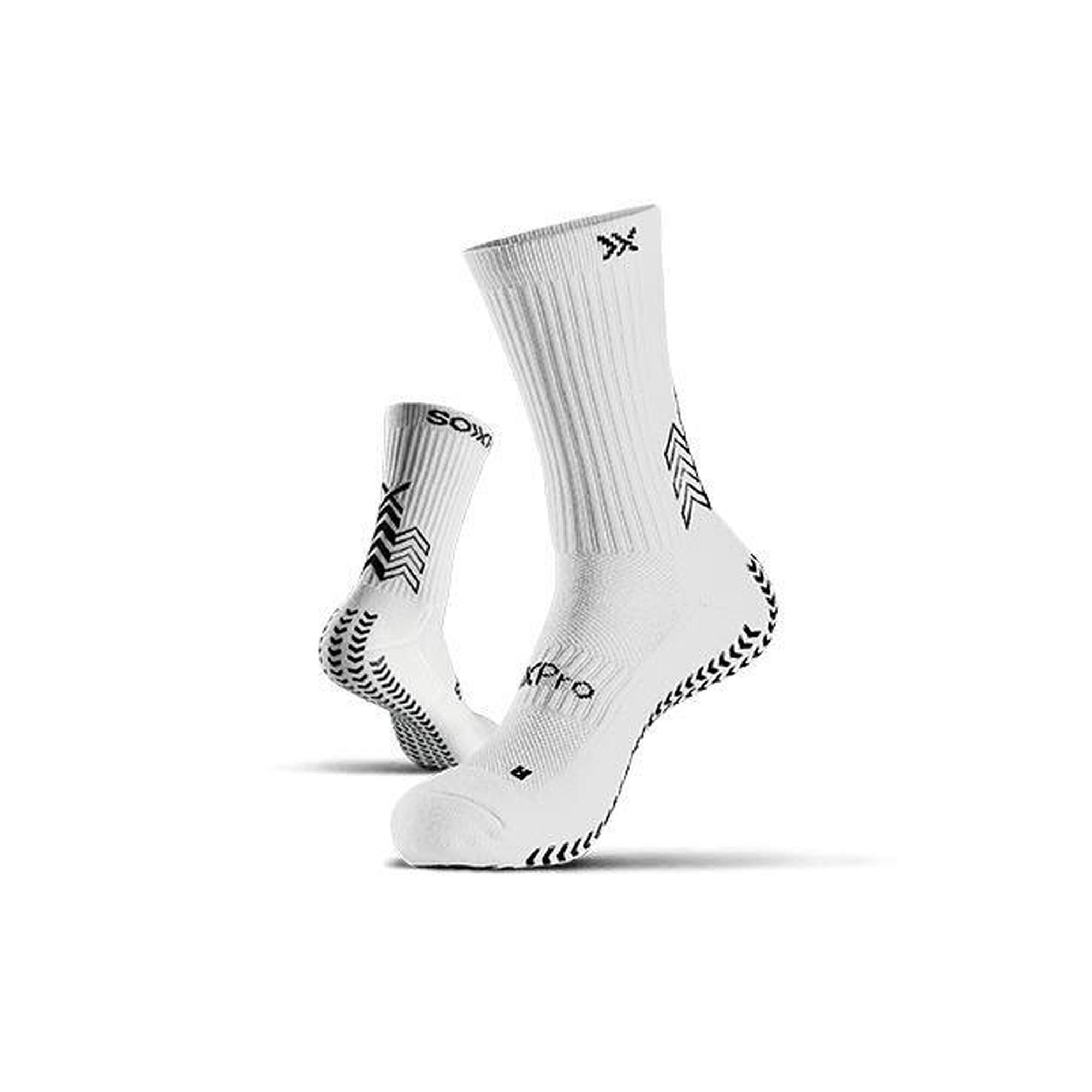 Soxpro - Chaussettes Antidérapantes Soxpro Blanc - Chaussettes - Blanc - 40 M - Decathlon