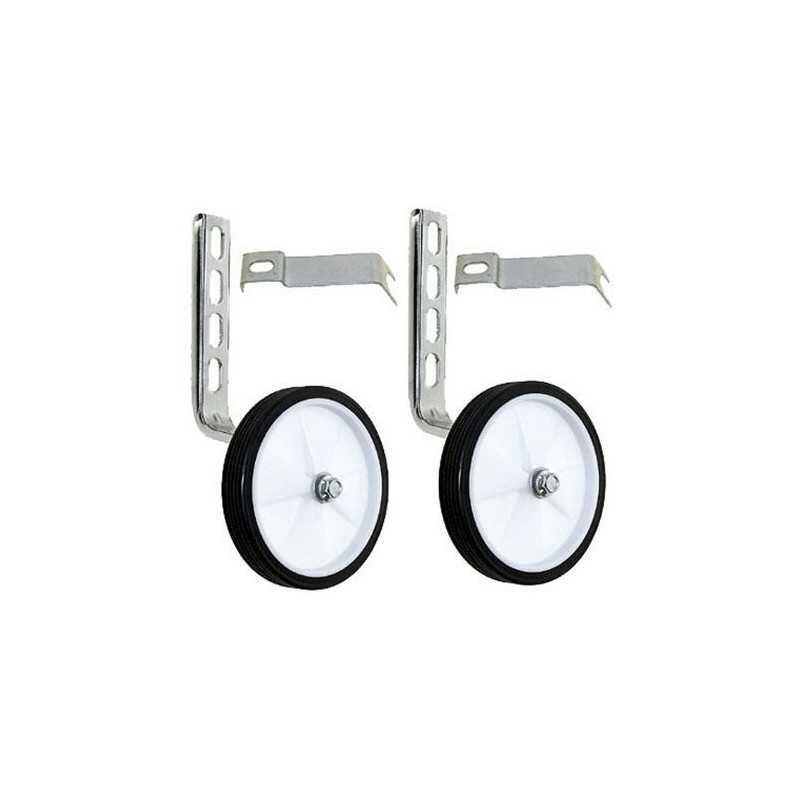 M-wave - Roues Latérales Pour Vélo D'Enfant 12 - 20 Pouces Avec Prévention De Virage - Stabilisateur Vélo - Blanc|gris|noir - No Size - Decathlon