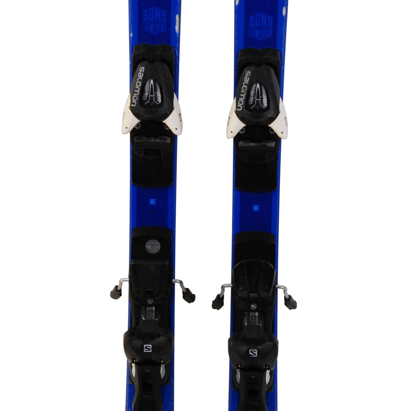 RECONDITIONNE - Ski Junior Salomon Race Gs Pro + Fixations 3/5