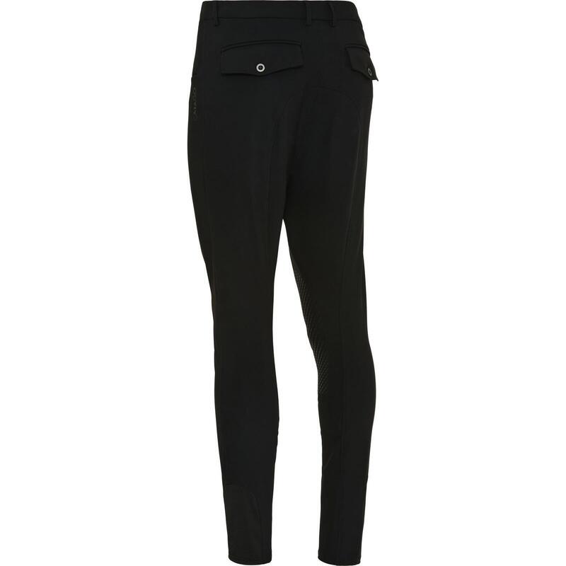 Pantaloni echitație Catago Nero cu grip mediu