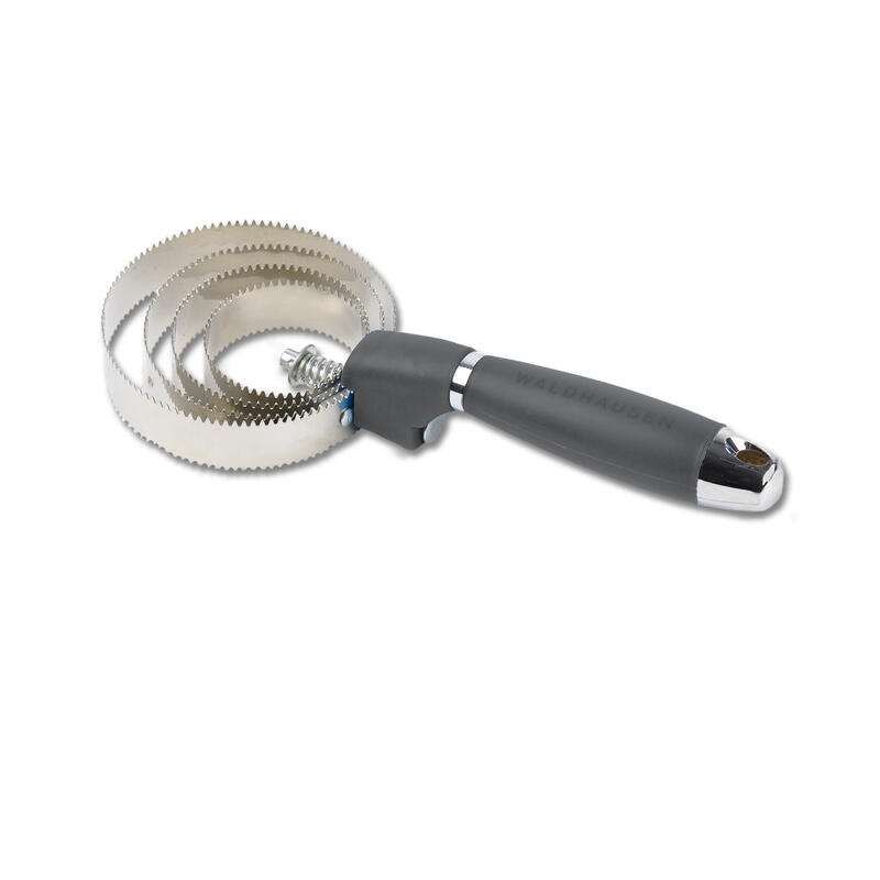 Étrille Américaine En Métal - Lames Réversibles - Poignée Ergonomique Soft étrille Ronde Lames Réversibles