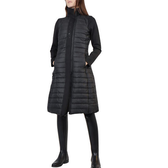 Doudoune équitation long femme Montar Emma