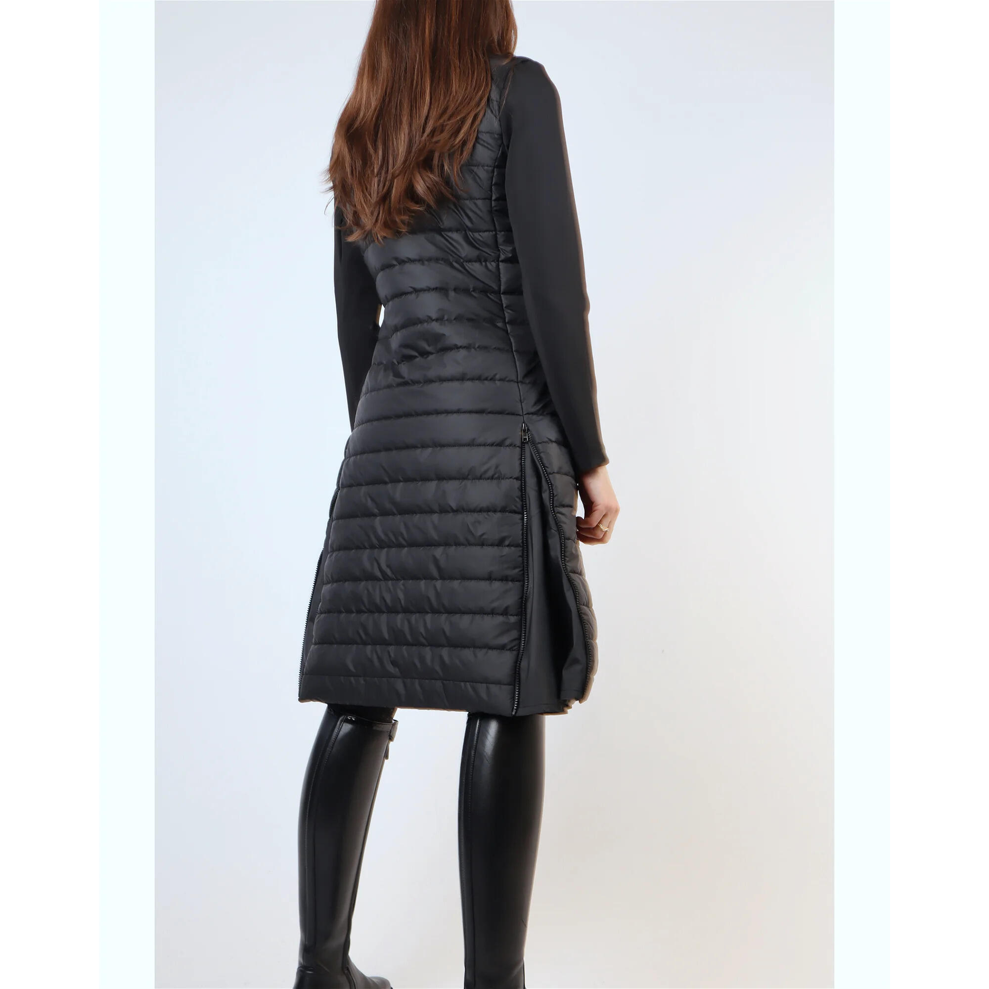 Daunenjacke Reiten lang Damen Montar Emma 2/2