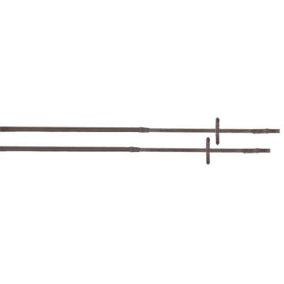 Rubber teugels voor paarden kleine spikes rubber teugels t de t