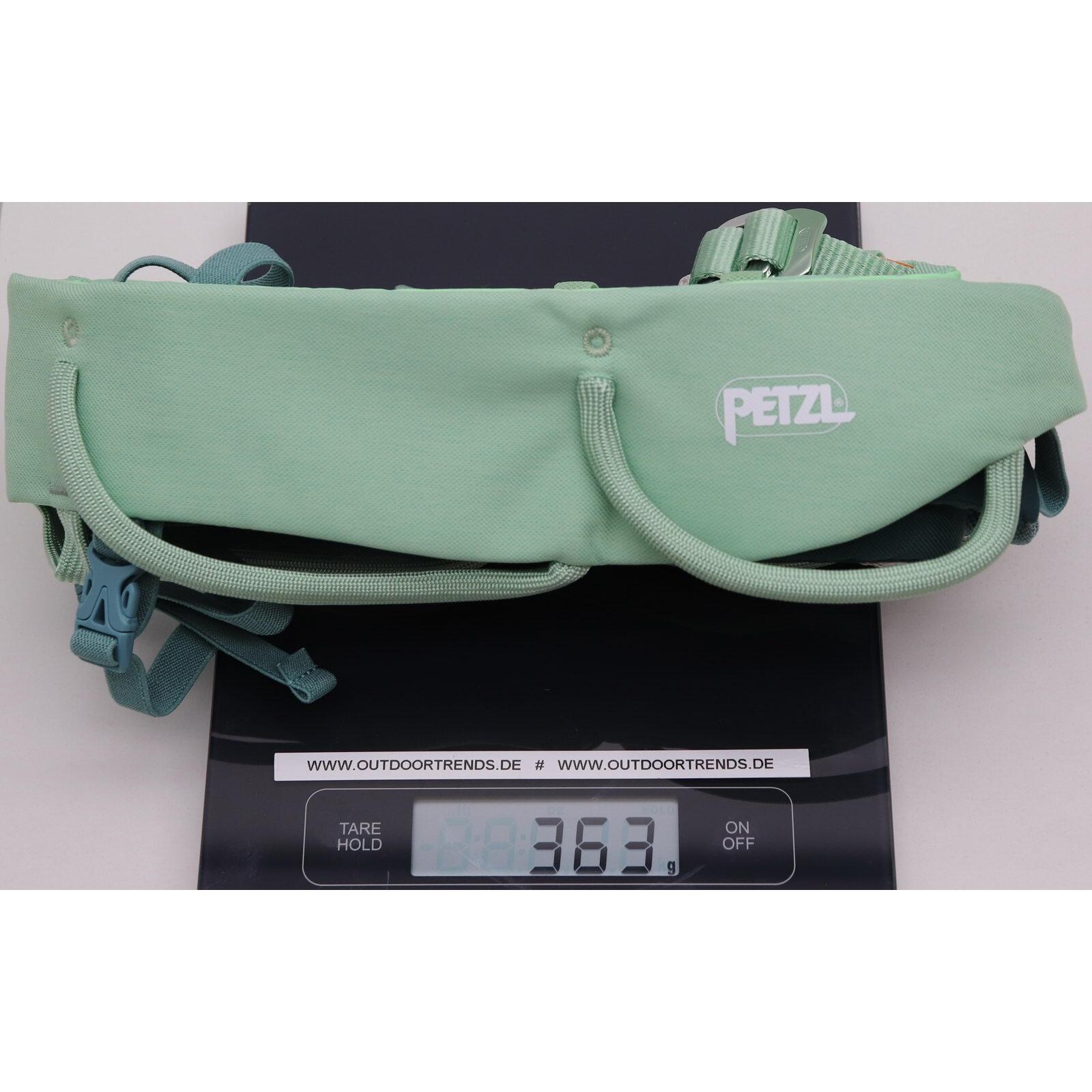 Harnais d’escalade PETZL Selena femme vert jade écoconçu 4 porte-matériel FRAME 7/7