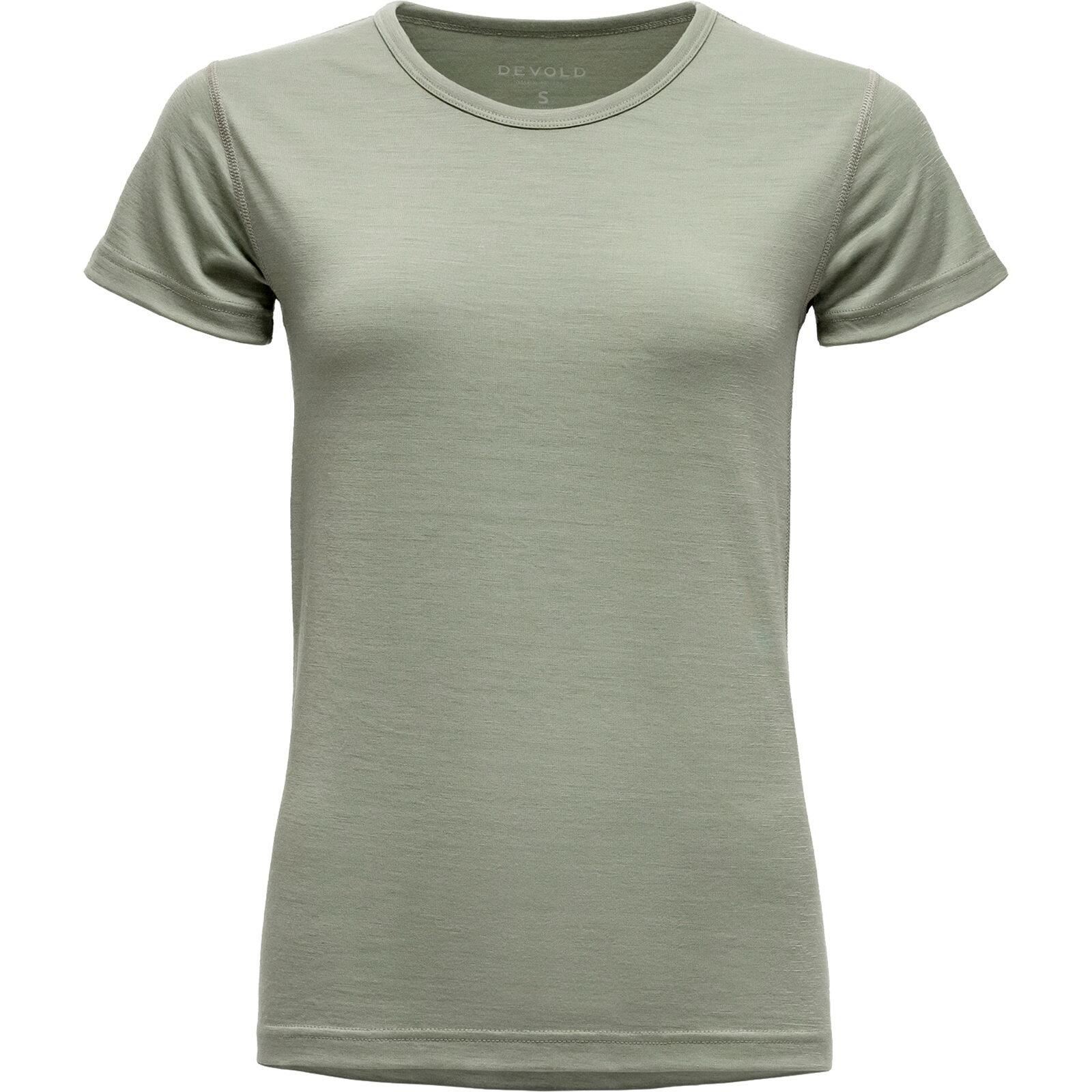 DEVOLD Funktionsshirt Breeze Plus Merino 200 T-Shirt Wmn fog