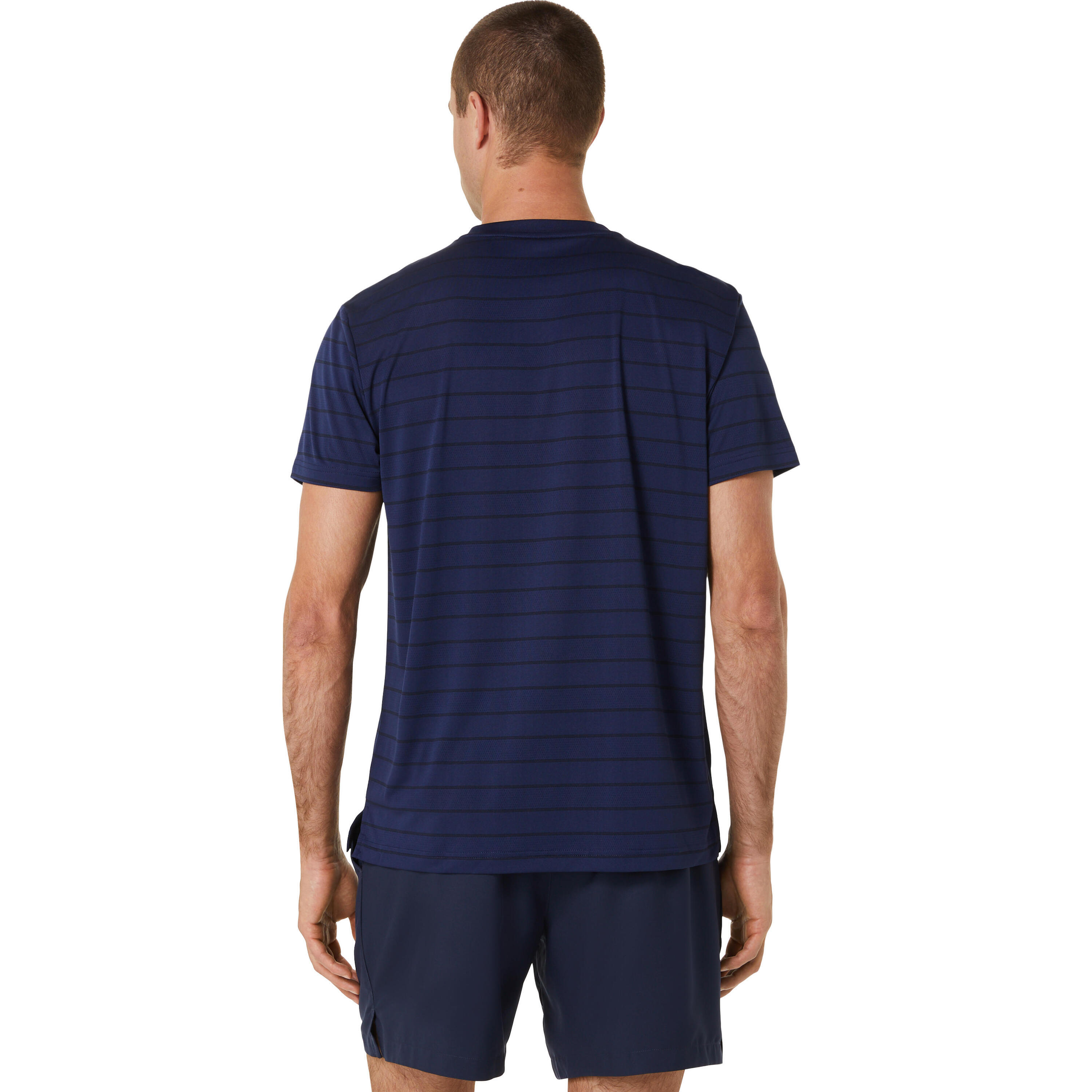 T-Shirt court Asics Court Stripe 4/5
