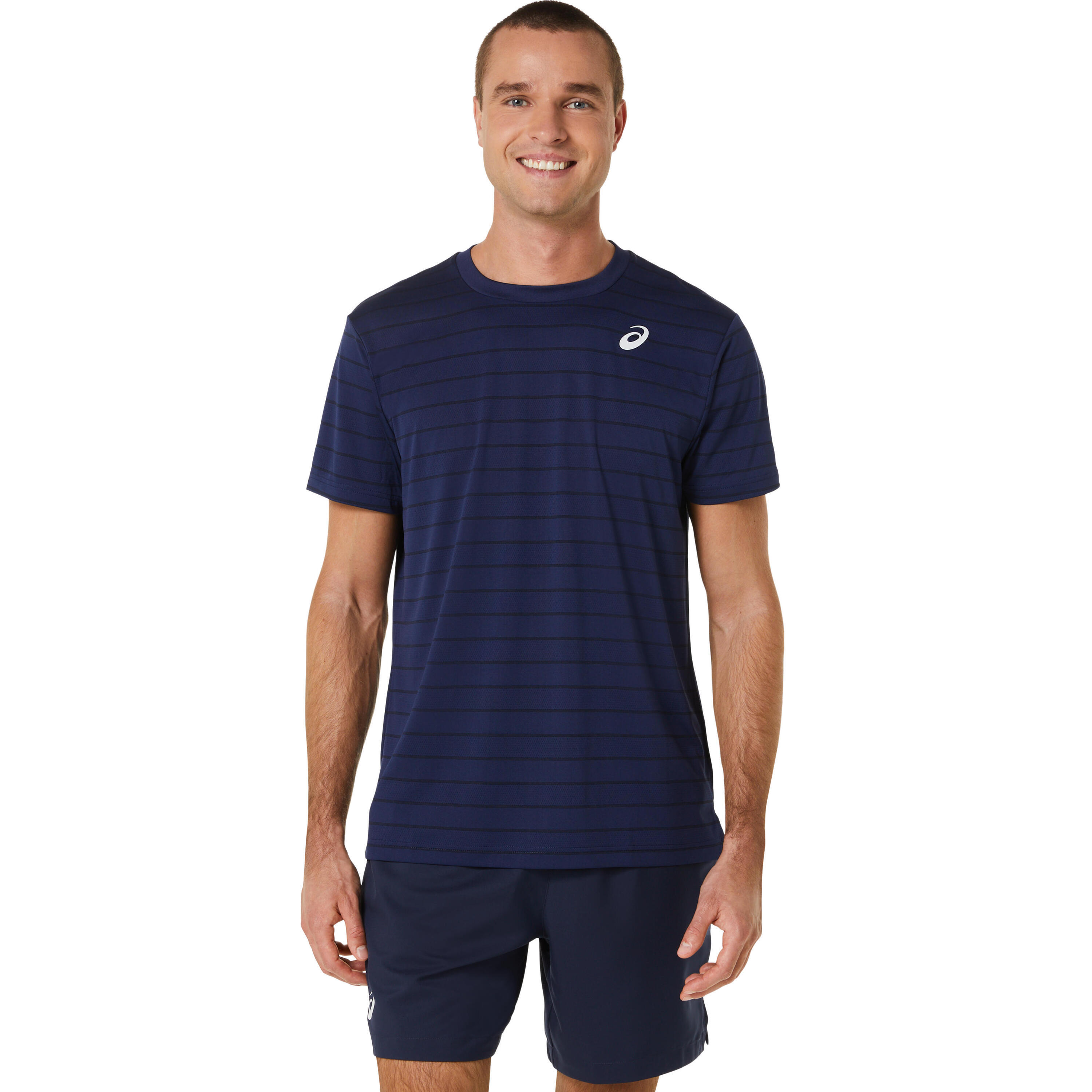 T-Shirt court Asics Court Stripe 2/5