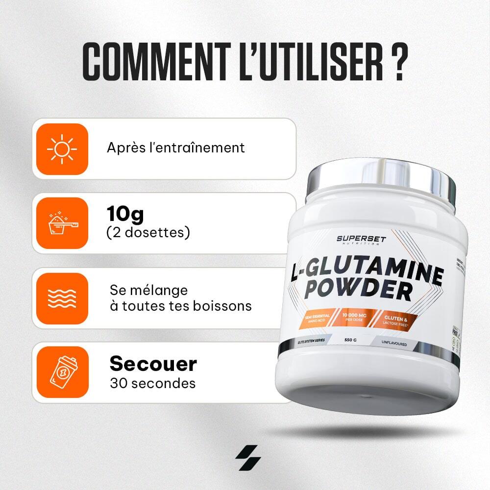 Glutamina - L-glutamine Powder (550g) - Neutro 3/5
