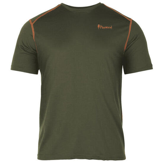 T-Shirt aus Wolle, Damen Pinewood Abisko Merino