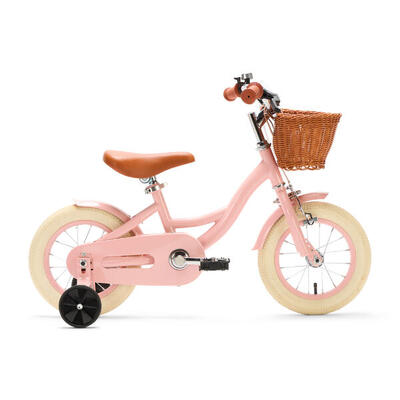 Generation Blanco 12 Pollici Rosa – Bicicletta per Bambini con Cestino