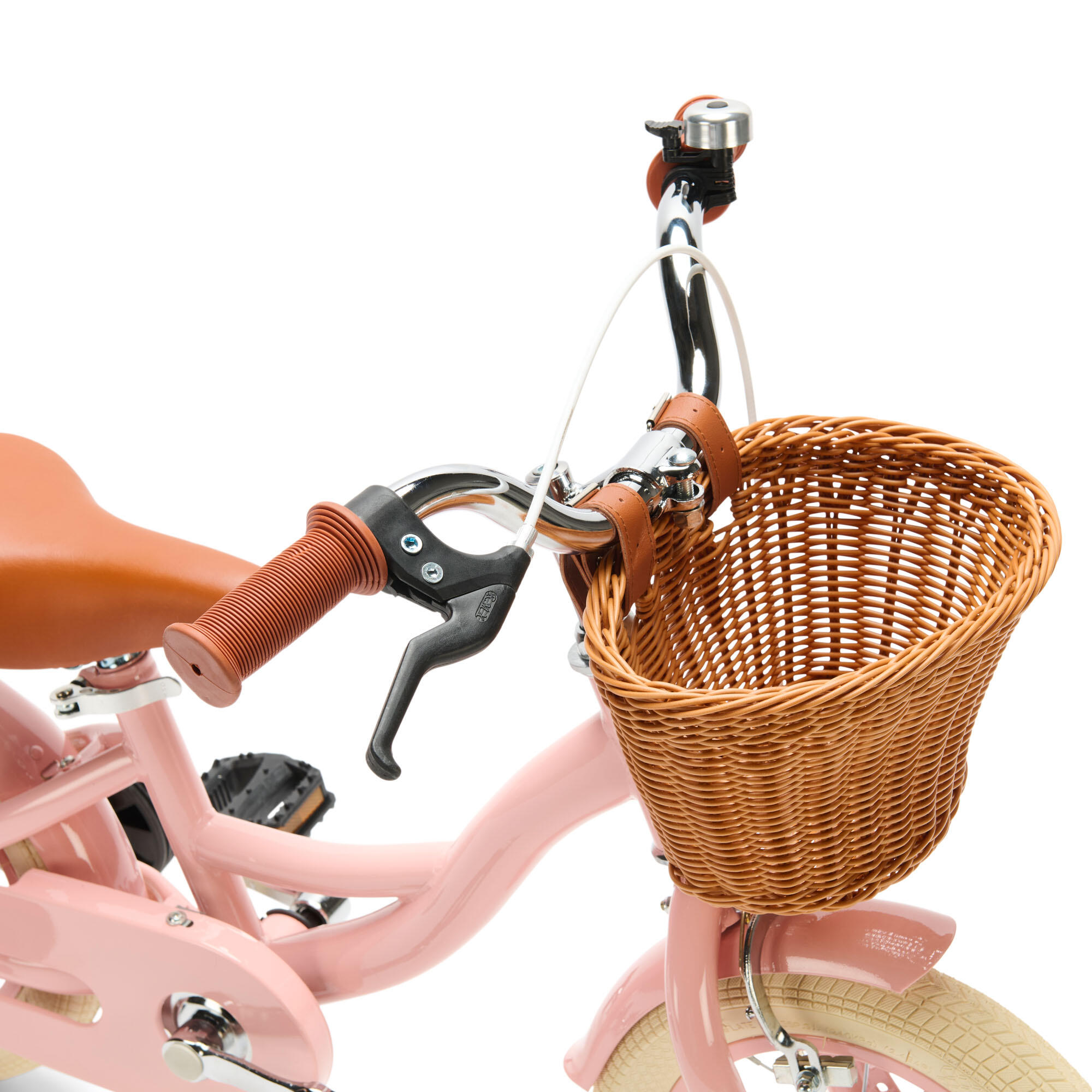 Generation Blanco 12 Zoll Rosa – Kinderfahrrad mit Korb 4/4