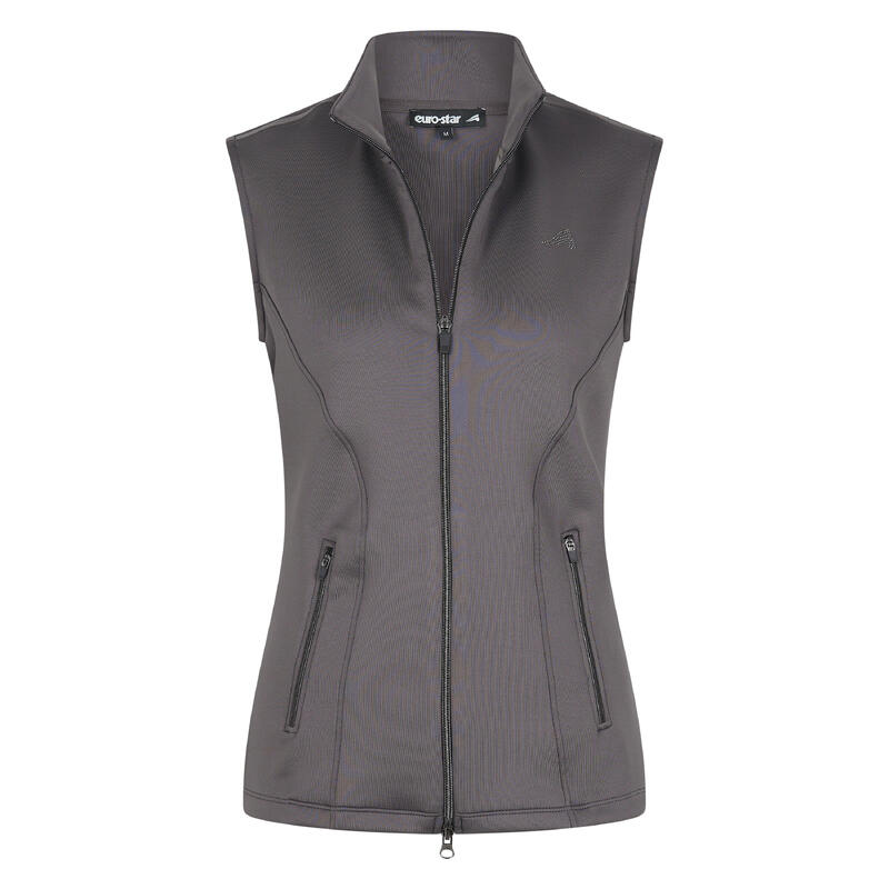 Veste sans manches équitation full zip femme Euro-Star Tech Emma Slvls