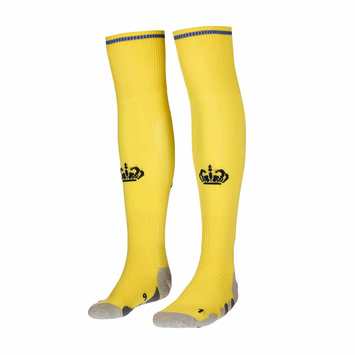 Kappa - Chaussettes Enfant As Monaco Kombat Spark Pro 2024/25 - Chaussettes - Bleu|jaune - 35/38 - Decathlon