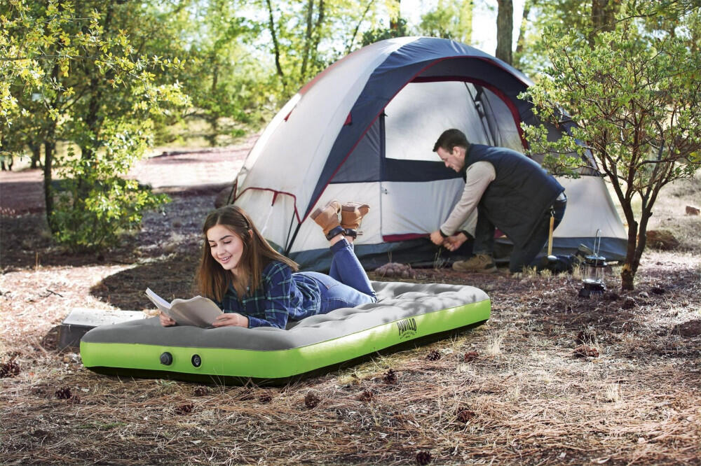 Bestway Matelas gonflable camping 1p 188x99x22cm avec sac de gonflage 2/7