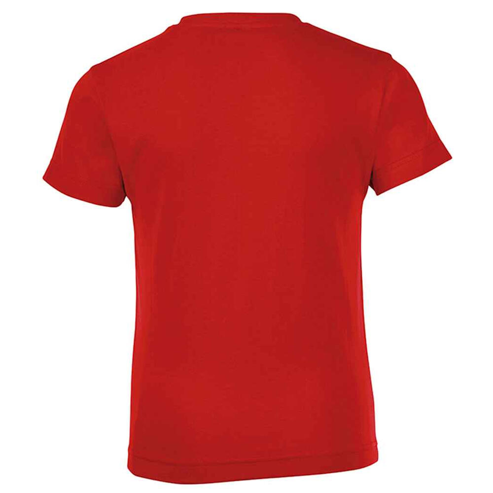 Camiseta para Niños/Niñas Rojo 2/4