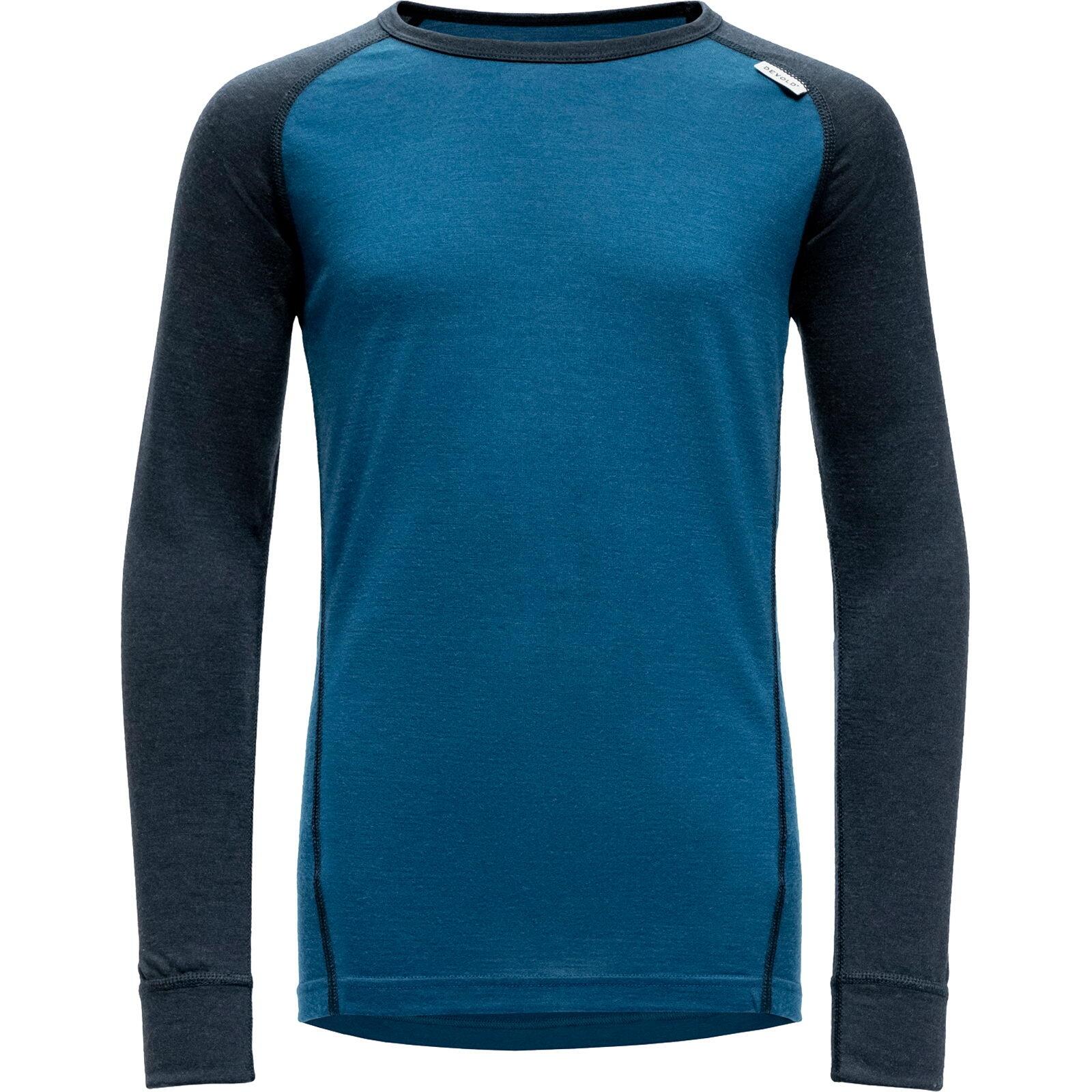 DEVOLD Funktionsshirt Breeze Merino Shirt Junior ink