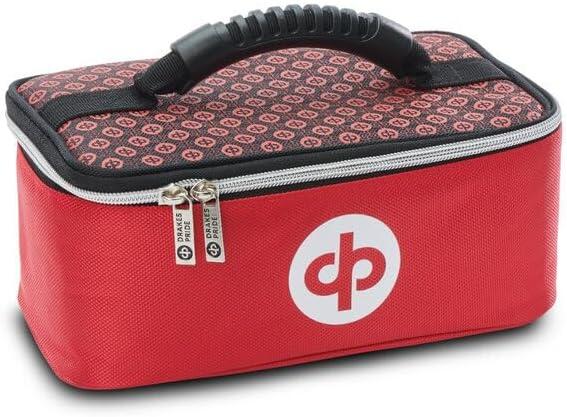 Drakes Pride Dual Two Bowls Bag - Red 1/3