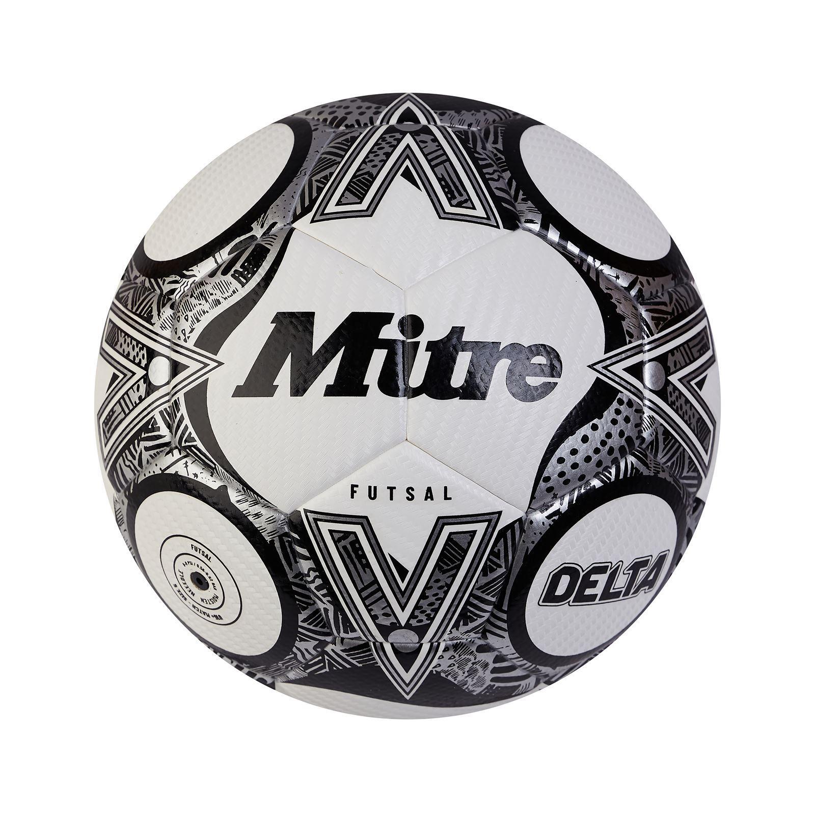 MITRE Delta Futsal 24 Handball (Black/White)