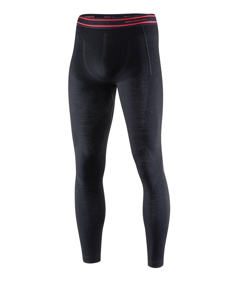 Legginsy wełniane z długą nogawką męskie Brubeck ACTIVE WOOL