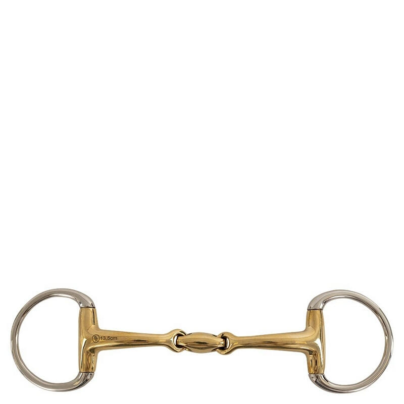 Mors olive pour cheval double brisures incurvé BR Equitation Soft ...