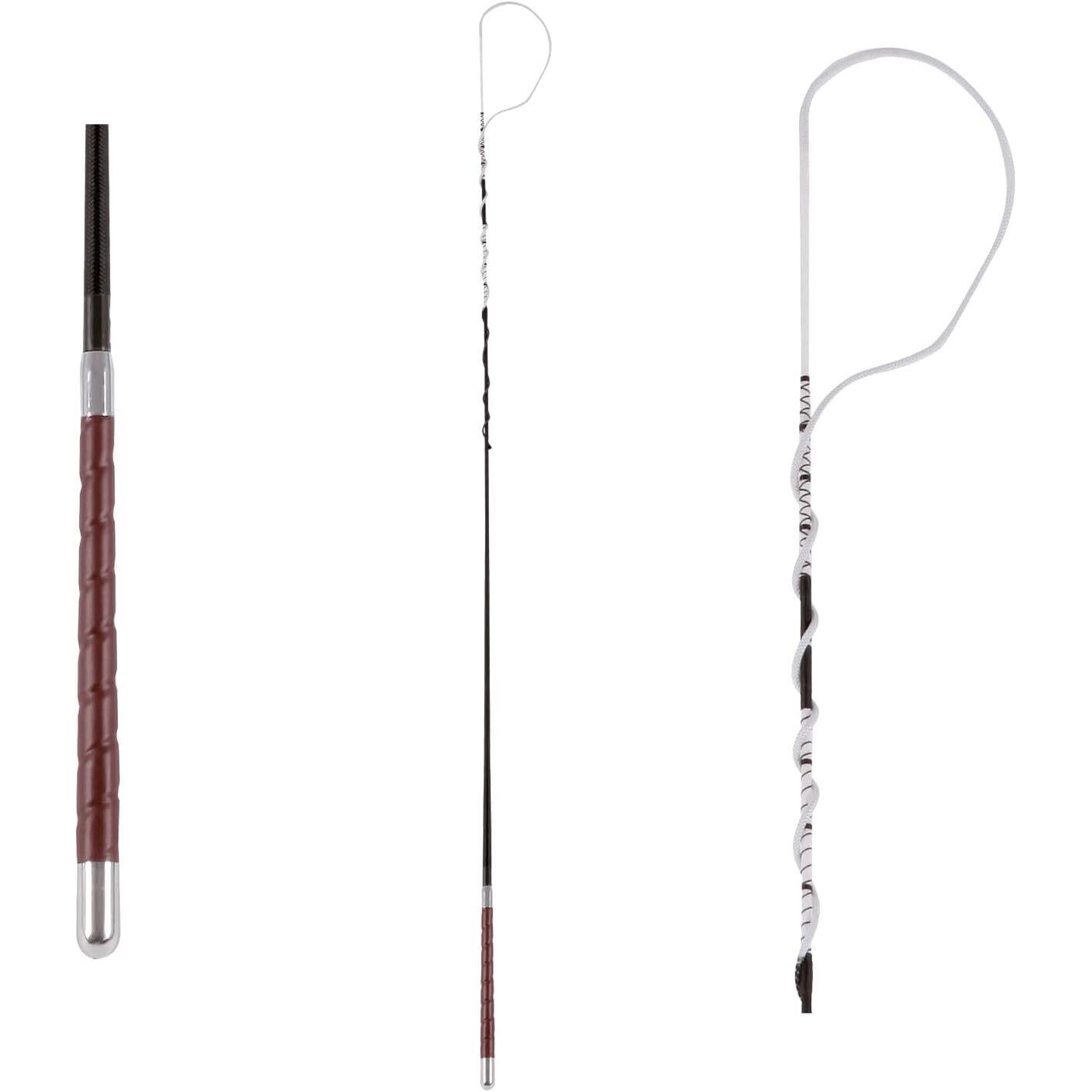 Waldhausen - Fouet D'Attelage Pour Cheval Avec Manche En Cuir Waldhausen - Cravache - Noir - 140 Cm - Decathlon