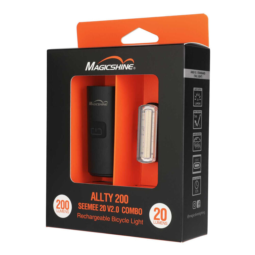 Eclairages avant et arrière ALLTY 200 + SEEMEE 20 V2.0 6/7