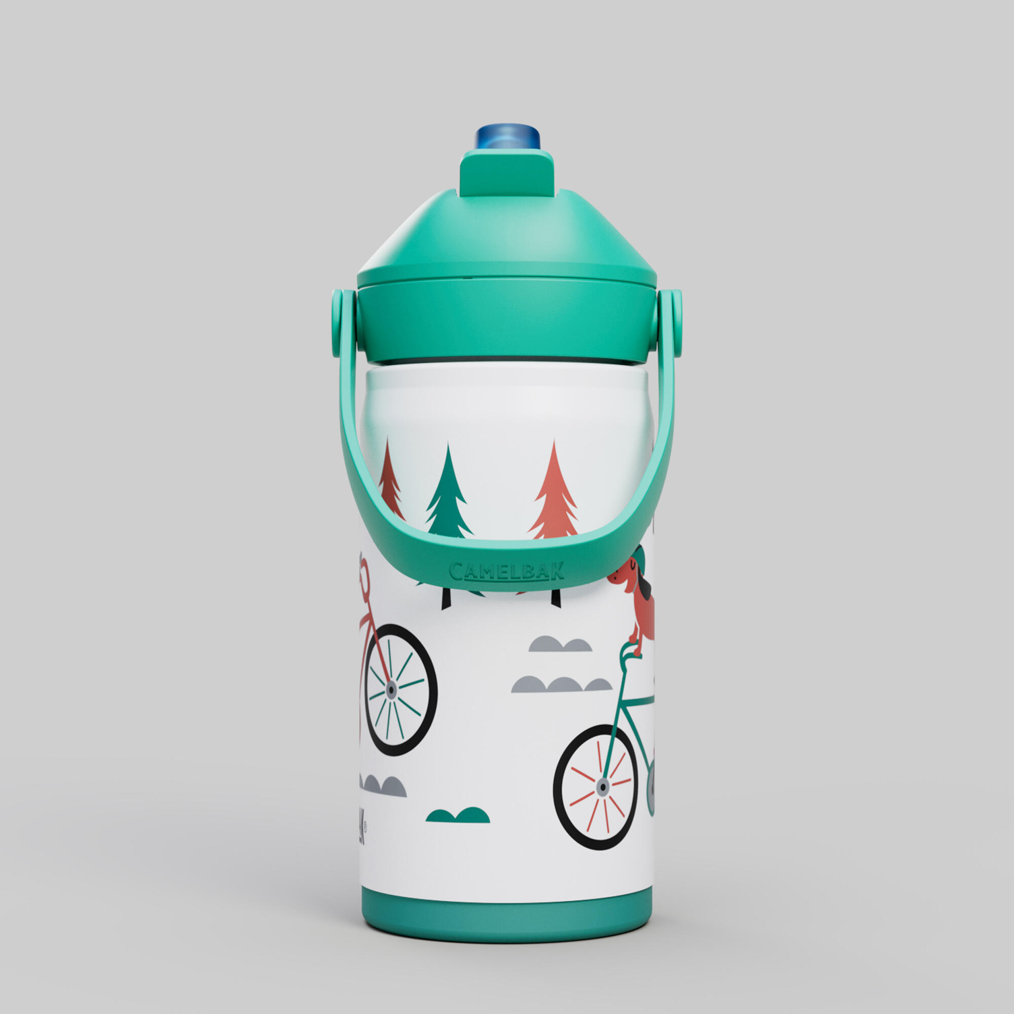 Giurde Camelbak Niños Thrive Flip Straw Vss 350mL Bicicleta Perro 2/4