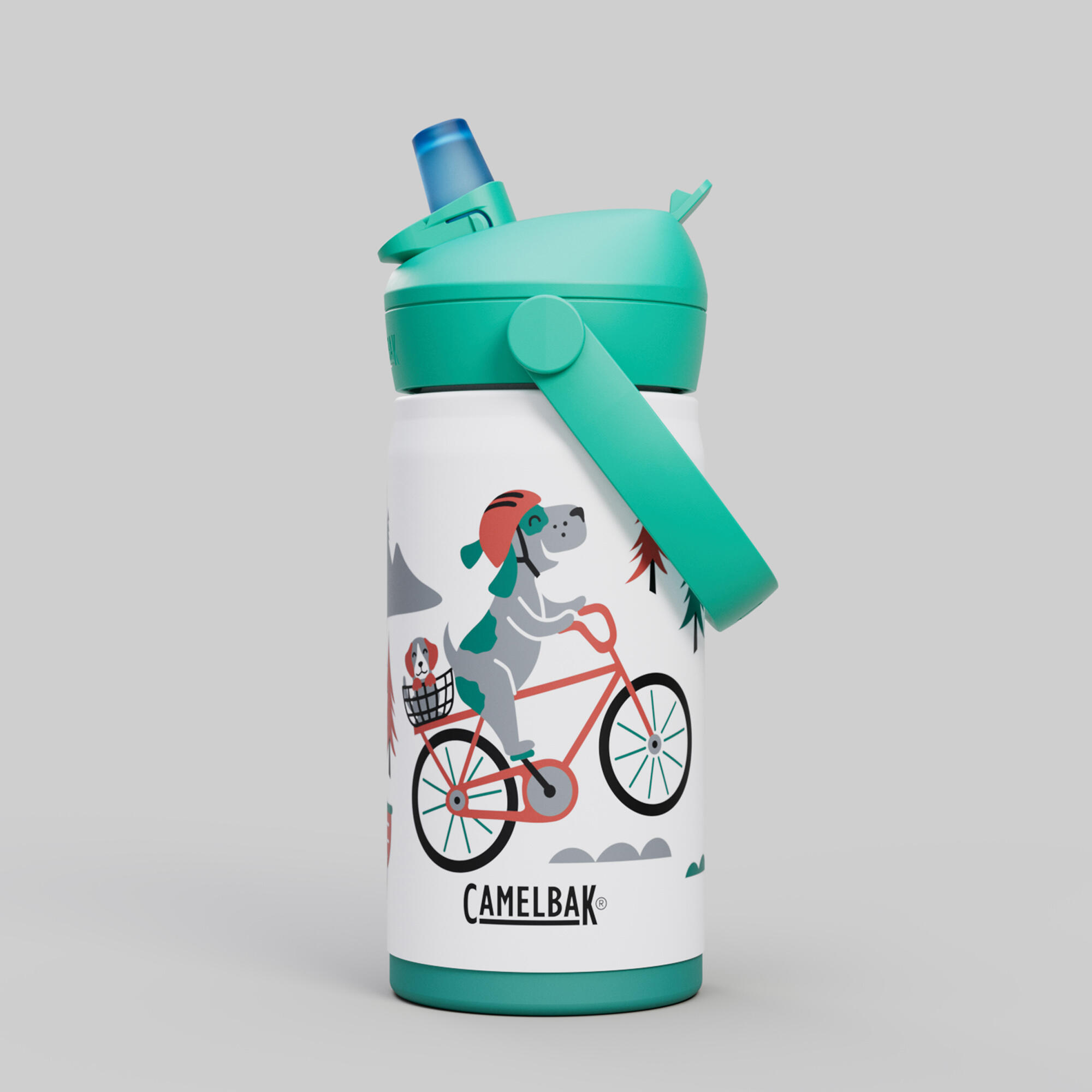 CAMELBAK Giurde Camelbak Kids Thrive Flip Straw Vss 350mL Bicycle Dog