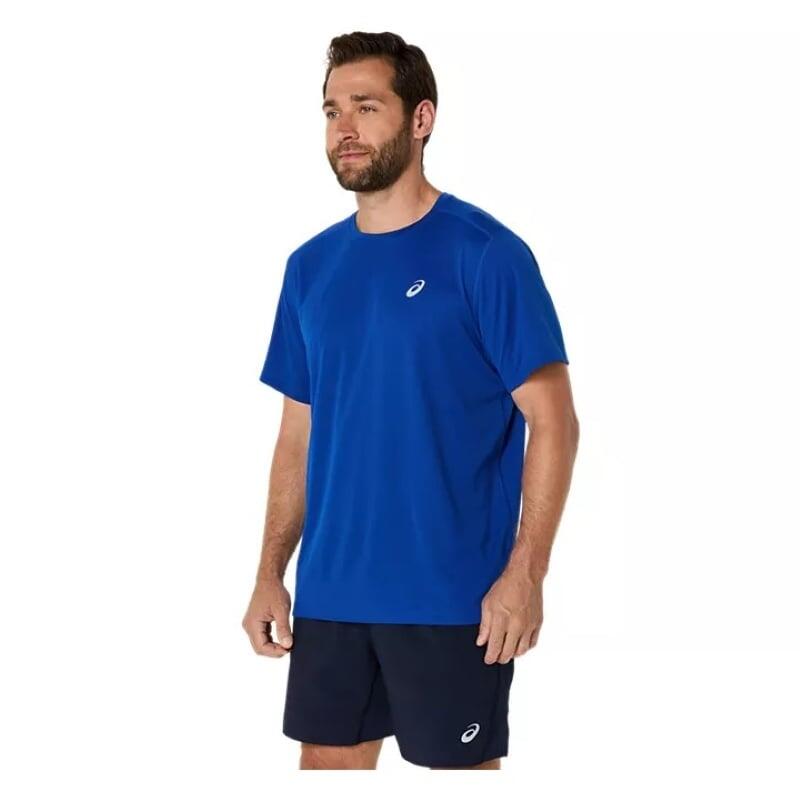 Camiseta Asics Core SS Top Azul Elétrico 3/5