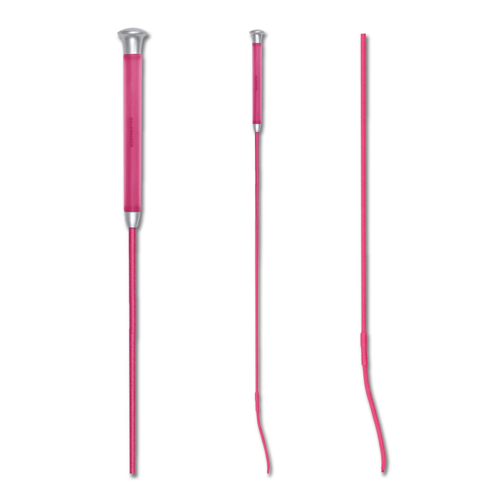 Waldhausen - Stick De Dressage Équitation Avec Poignée Gel Waldhausen - Cravache De Dressage - Rose - 100 Cm - Decathlon