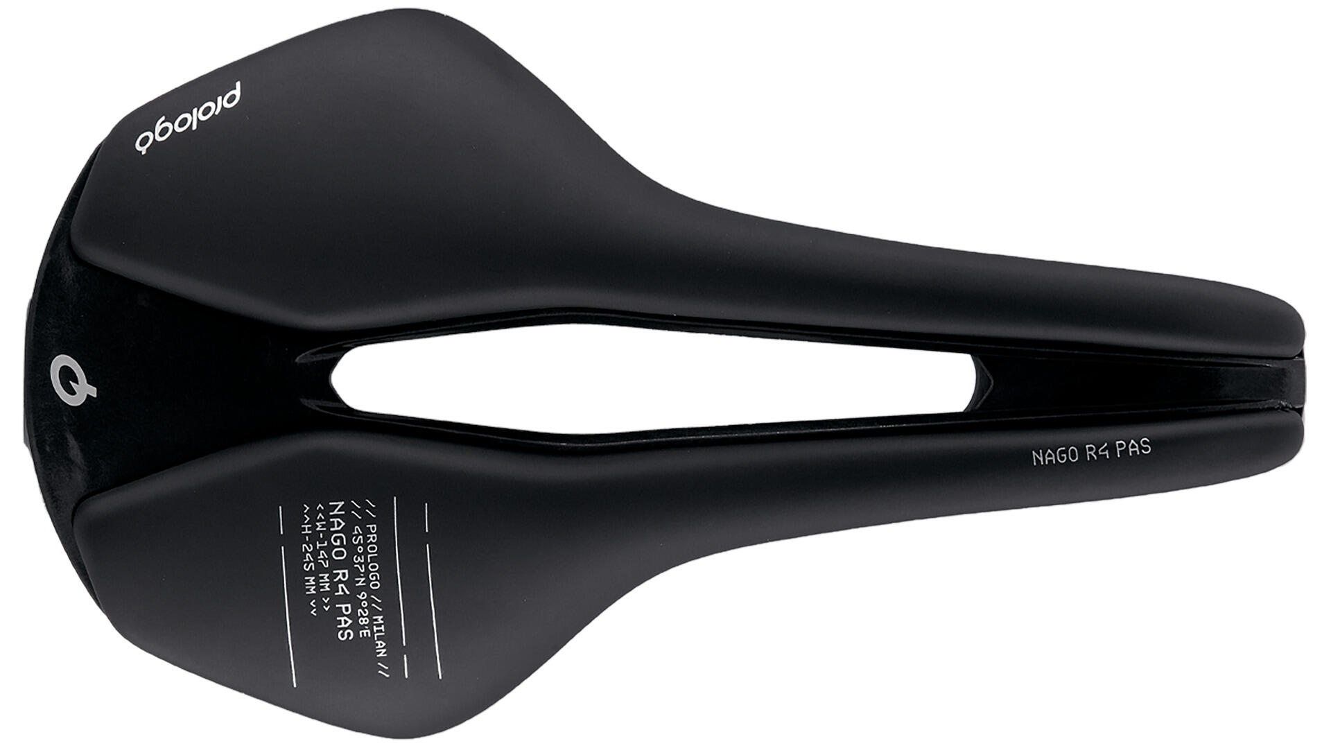 PROLOGO PROLOGO Racefietszadel R4 PAS Nack, 245x147mm