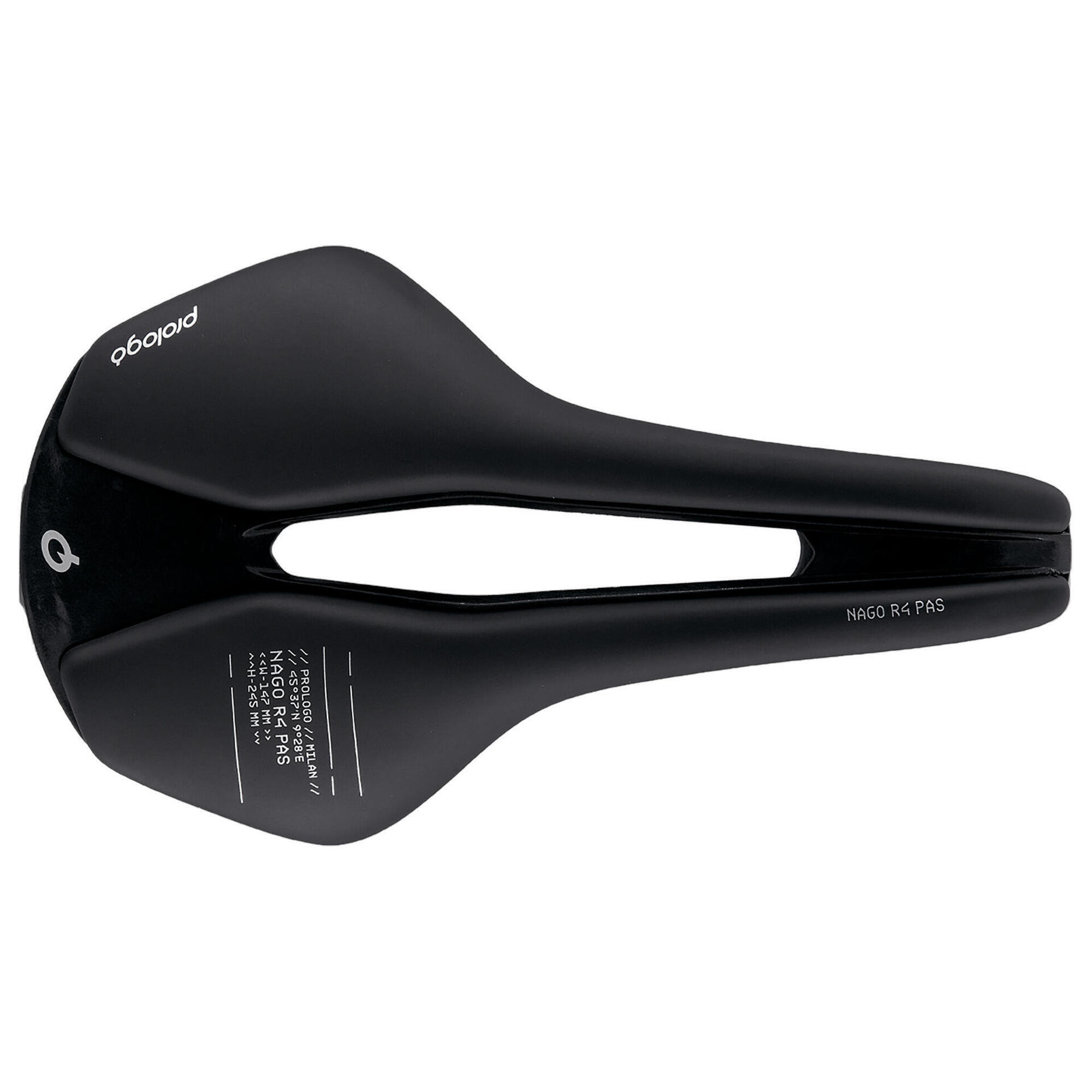 Siodełko szosowe R4 PAS Nack, 245x147mm