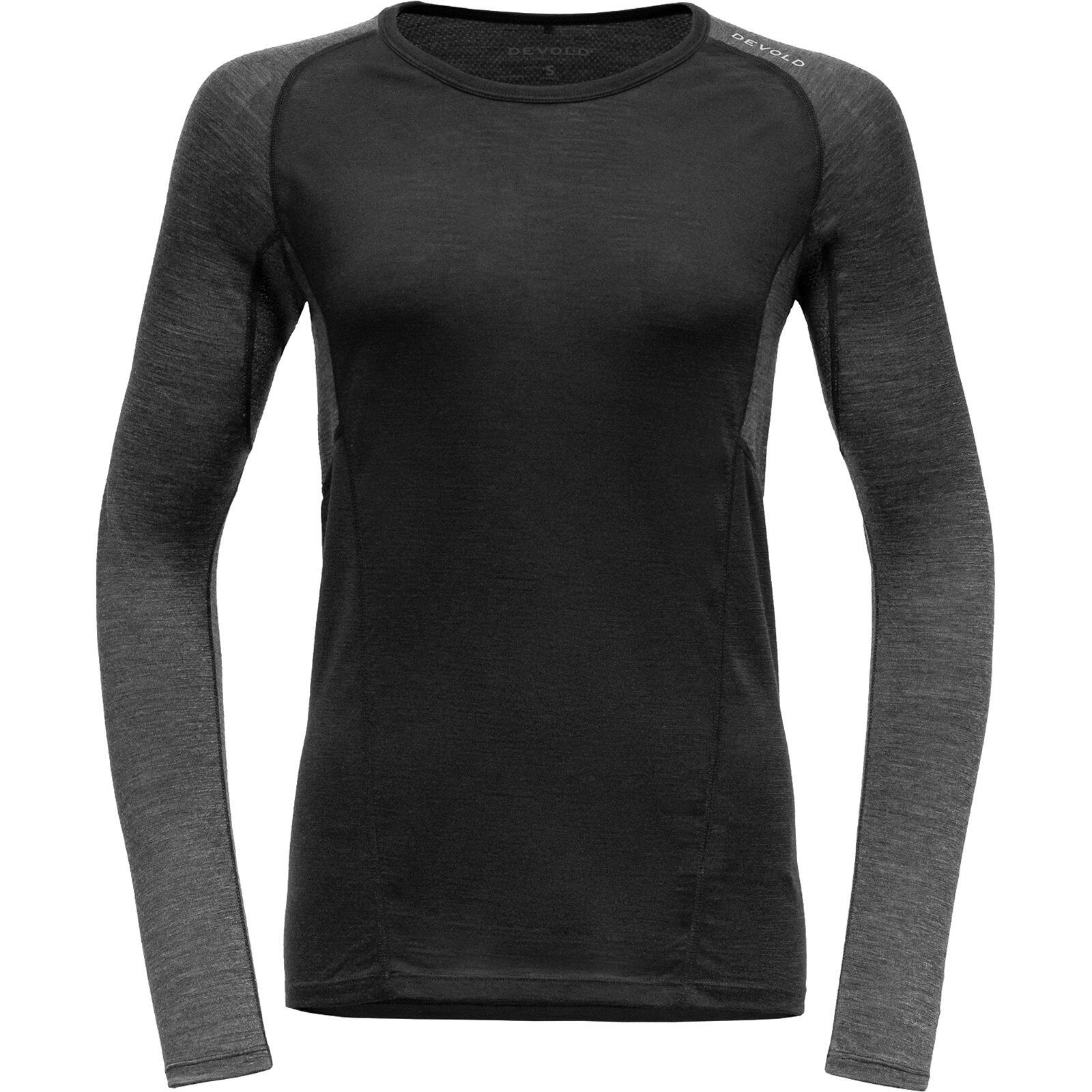 DEVOLD Funktionsshirt Running Merino 130 Shirt Wmn black