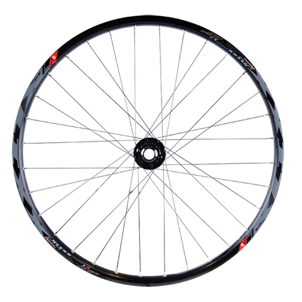 Front bike wheel rim hub velox disque 6 trous axe travers Velox Klixx Tubeless r