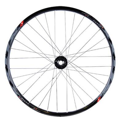 Voorkant fiets wiel velg naaf velox disque 6 trous axe travers velox klixx tubel