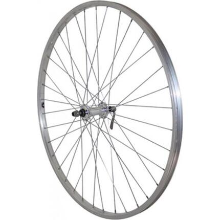 Roue de vélo VTC avant aluminium blocage Velox