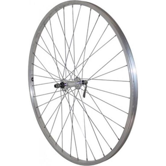 Roue de vélo VTC avant aluminium blocage Velox