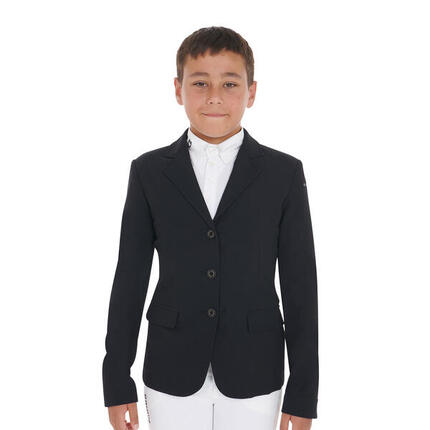Veste de concours à trois boutons enfant Equestro